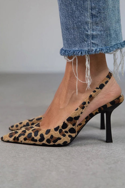 Charlotta™ | Elegant djurmönstrad pump