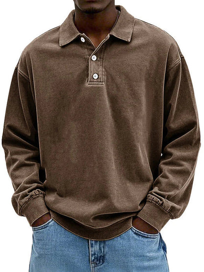 Jonas™  | Pikétröja i smart-casual stil